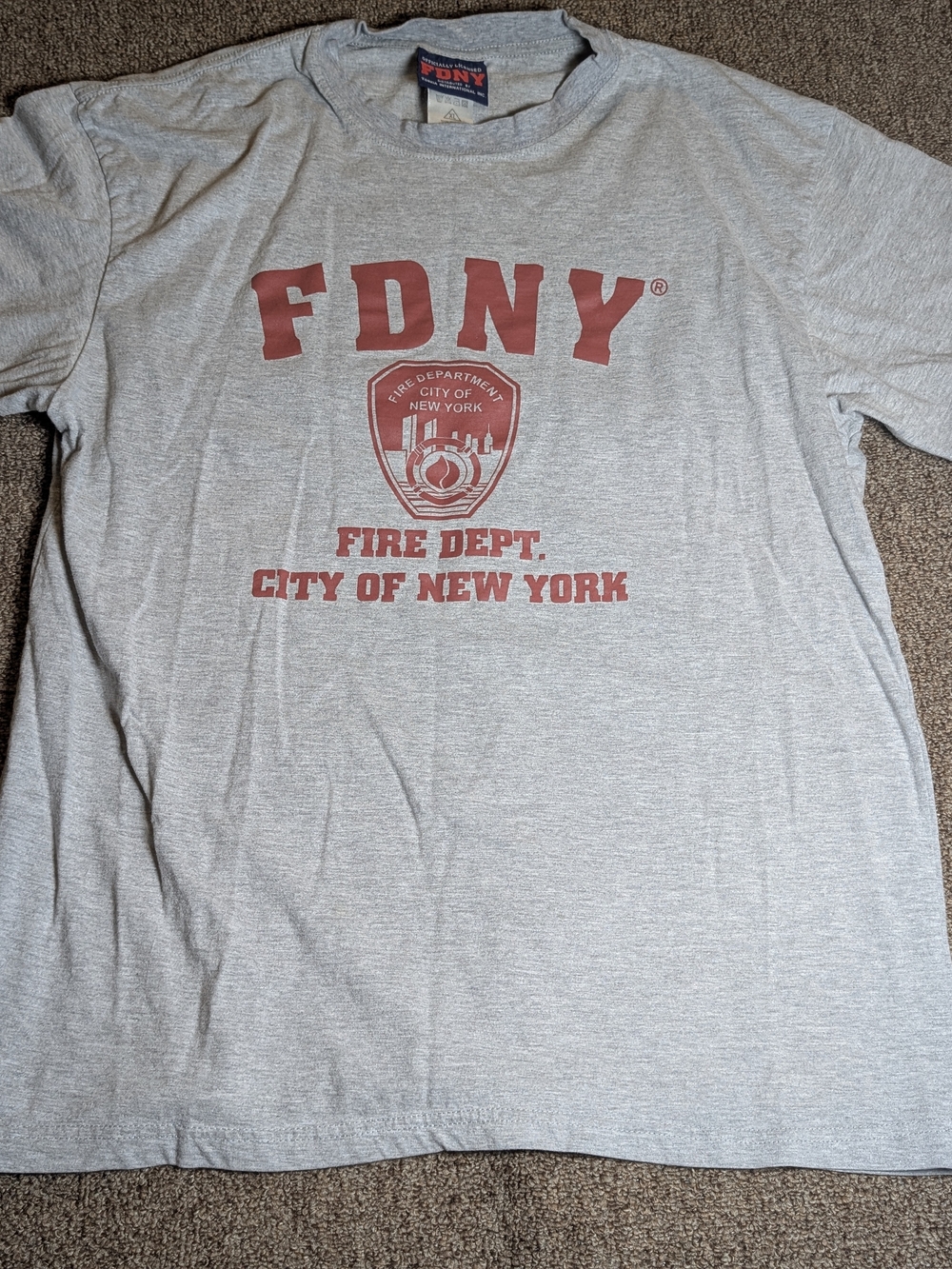 Vintage 2006 FDNY T Shirt XL Fire Dept City Of New York 911 Memorial